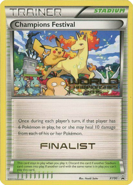 Champions Festival (XY91) (2015 Finalist) [XY: Black Star Promos] | L.A. Mood Comics and Games
