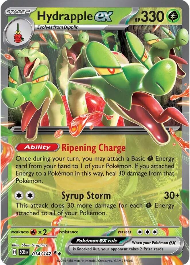 Hydrapple ex (014/142) [Scarlet & Violet: Stellar Crown] | L.A. Mood Comics and Games