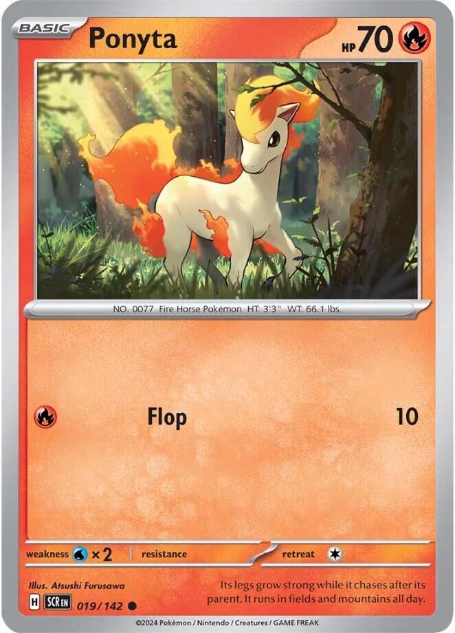 Ponyta (019/142) [Scarlet & Violet: Stellar Crown] | L.A. Mood Comics and Games