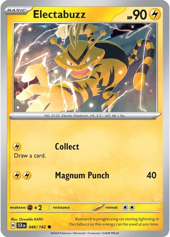 Electabuzz (046/142) [Scarlet & Violet: Stellar Crown] | L.A. Mood Comics and Games