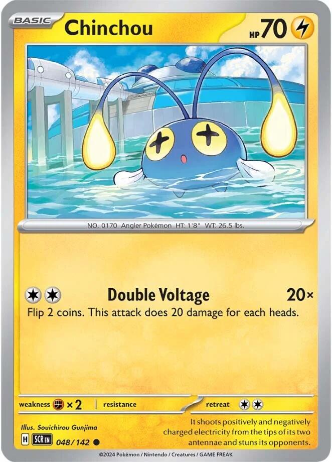 Chinchou (048/142) [Scarlet & Violet: Stellar Crown] | L.A. Mood Comics and Games