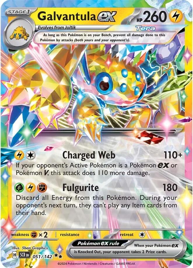Galvantula ex (051/142) [Scarlet & Violet: Stellar Crown] | L.A. Mood Comics and Games