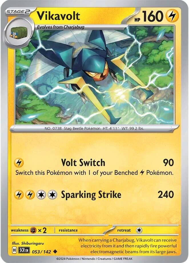 Vikavolt (053/142) [Scarlet & Violet: Stellar Crown] | L.A. Mood Comics and Games