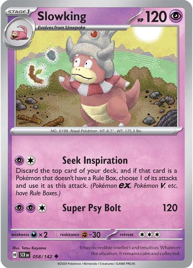 Slowking (058/142) [Scarlet & Violet: Stellar Crown] | L.A. Mood Comics and Games
