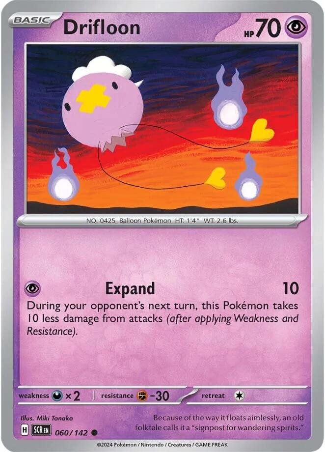 Drifloon (060/142) [Scarlet & Violet: Stellar Crown] | L.A. Mood Comics and Games