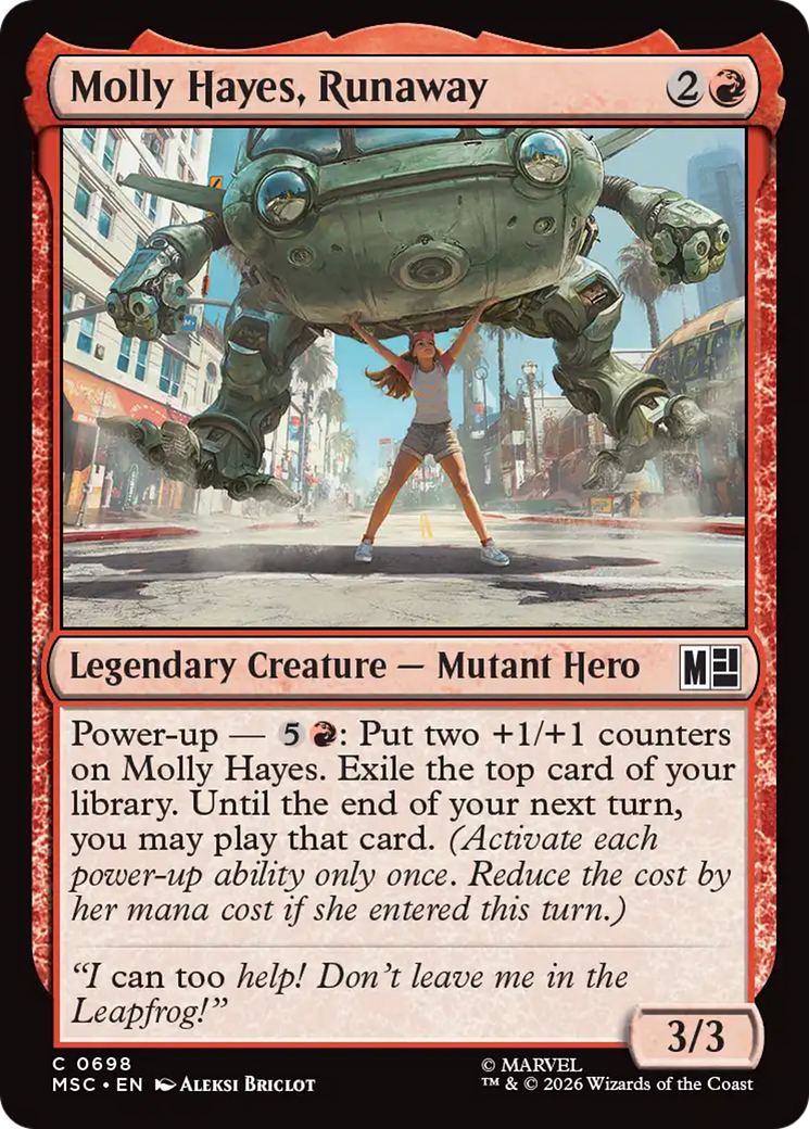 Molly Hayes, Runaway [Marvel Super Heroes Commander] | L.A. Mood Comics and Games