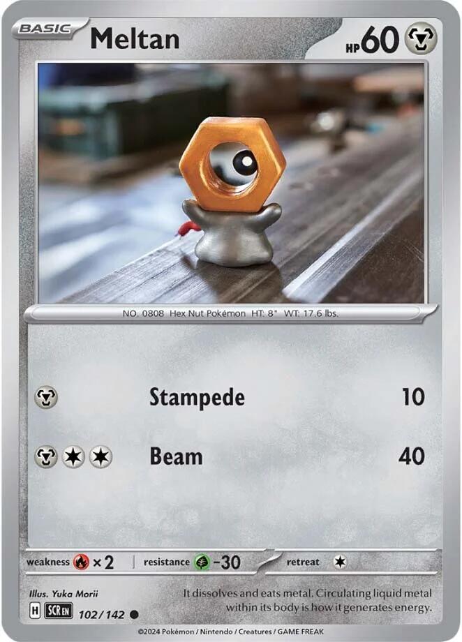 Meltan (102/142) [Scarlet & Violet: Stellar Crown] | L.A. Mood Comics and Games