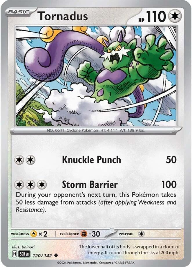 Tornadus (120/142) [Scarlet & Violet: Stellar Crown] | L.A. Mood Comics and Games