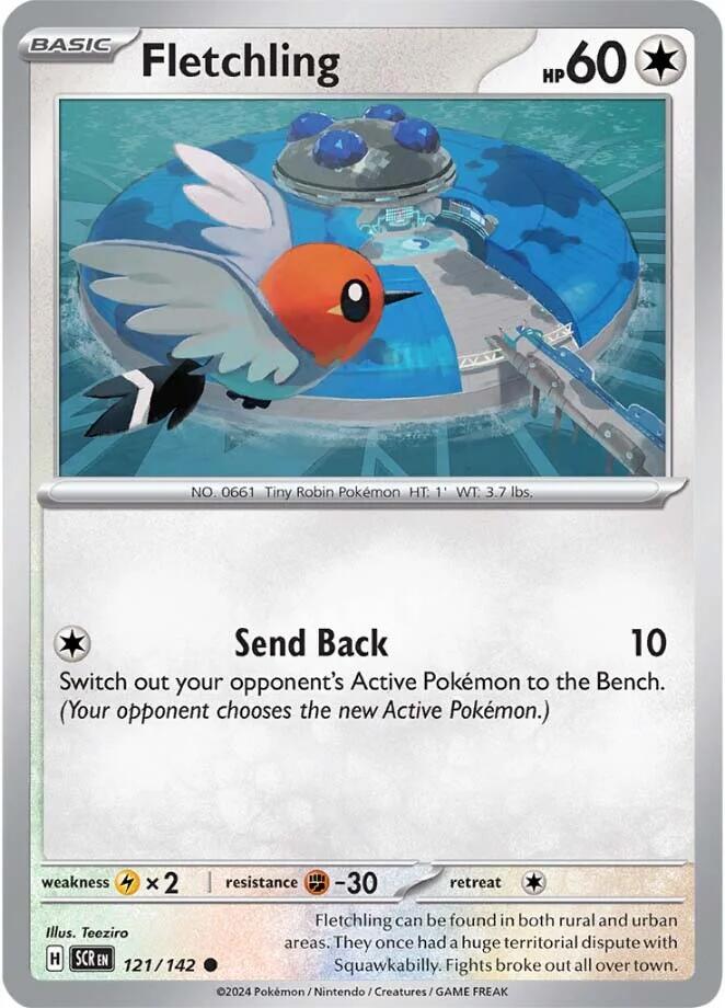 Fletchling (121/142) [Scarlet & Violet: Stellar Crown] | L.A. Mood Comics and Games