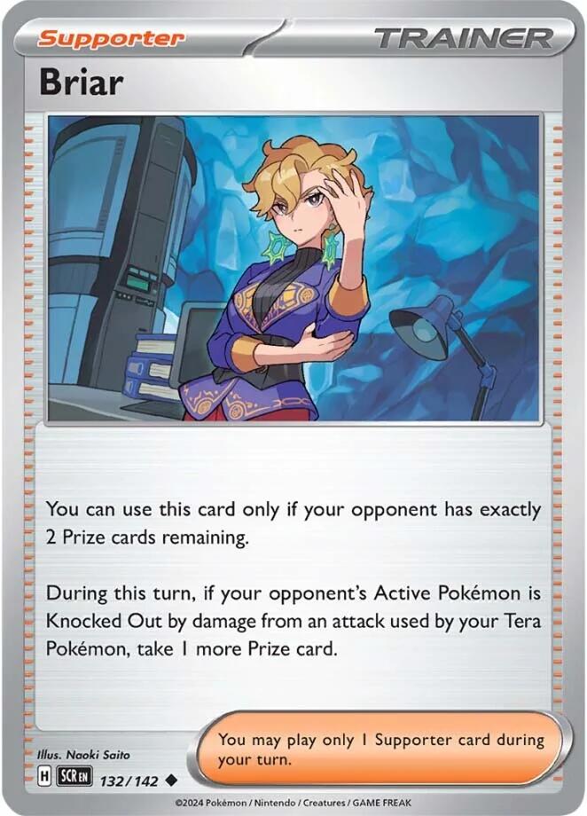 Briar (132/142) [Scarlet & Violet: Stellar Crown] | L.A. Mood Comics and Games
