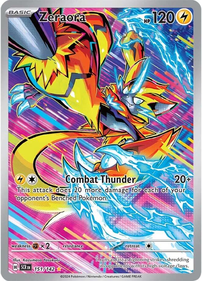 Zeraora (151/142) [Scarlet & Violet: Stellar Crown] | L.A. Mood Comics and Games