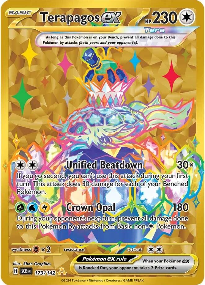 Terapagos ex (173/142) [Scarlet & Violet: Stellar Crown] | L.A. Mood Comics and Games