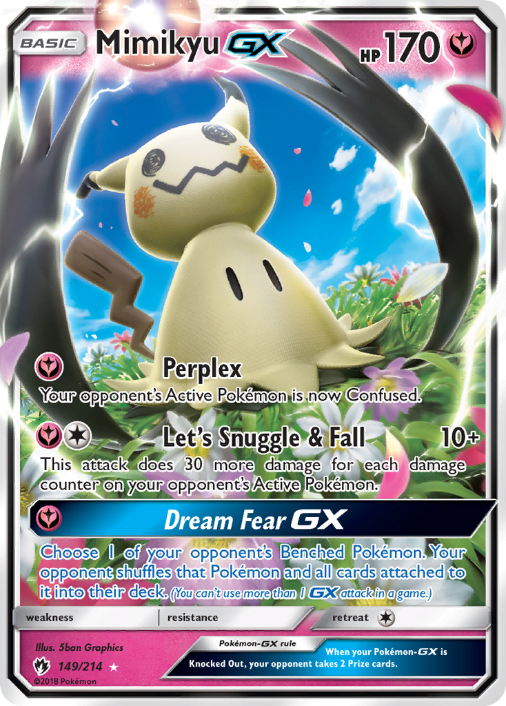 Mimikyu GX (149/214) [Sun & Moon: Lost Thunder] | L.A. Mood Comics and Games