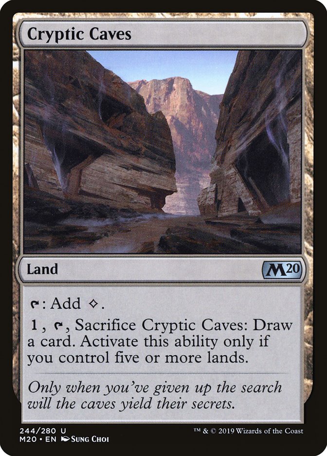 Cryptic Caves [Core Set 2020] | L.A. Mood Comics and Games