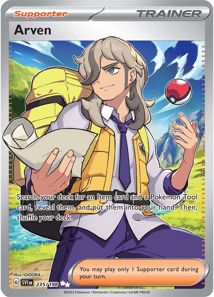 Arven (235/198) [Scarlet & Violet: Base Set] | L.A. Mood Comics and Games