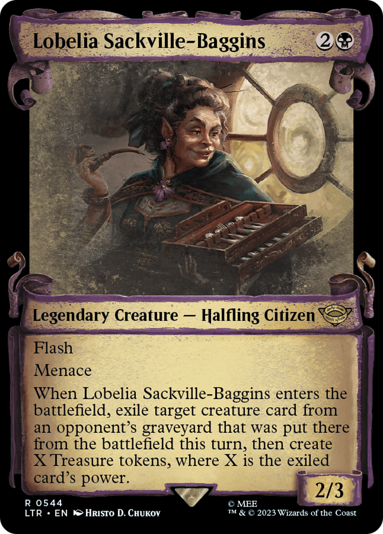Lobelia Sackville-Baggins [The Lord of the Rings: Tales of Middle-Earth Showcase Scrolls] | L.A. Mood Comics and Games