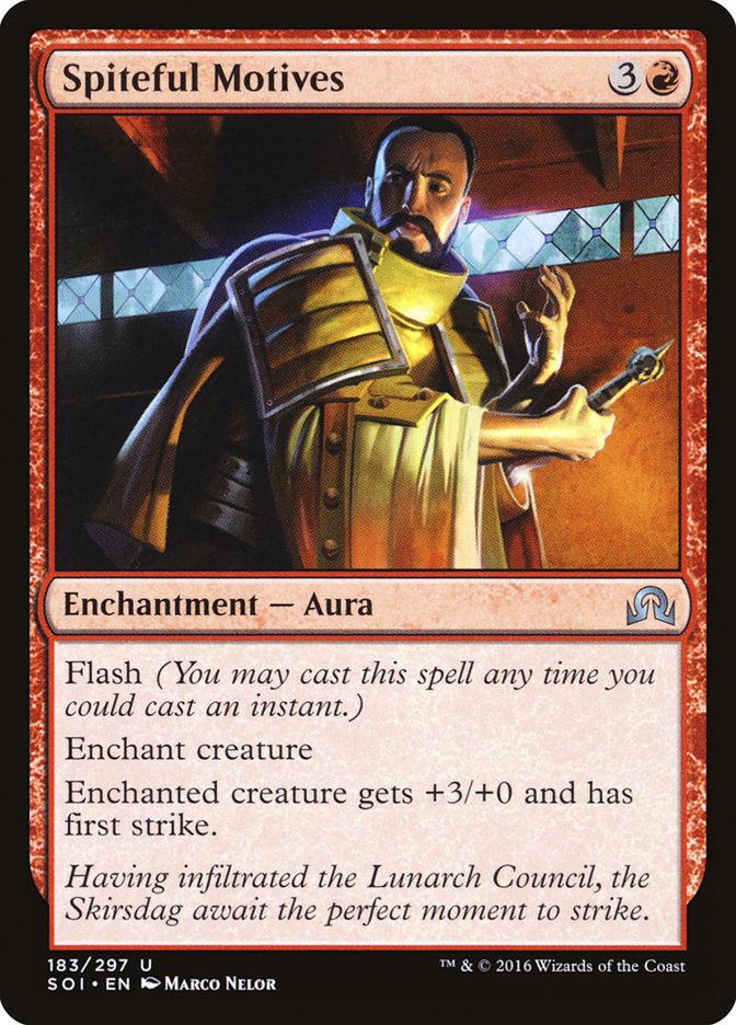 Spiteful Motives [Shadows over Innistrad] | L.A. Mood Comics and Games