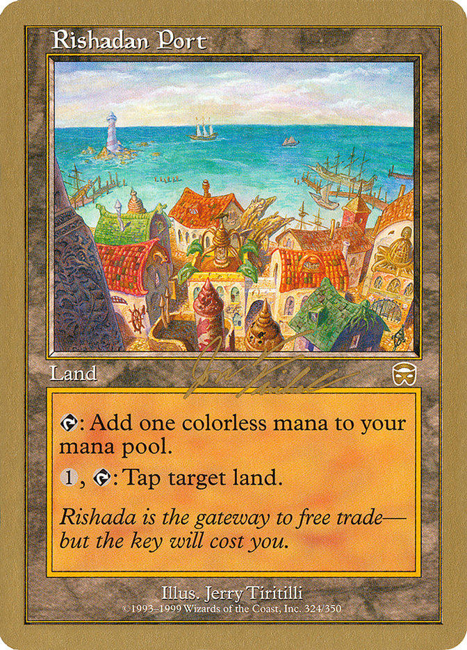 Rishadan Port (Jon Finkel) [World Championship Decks 2000] | L.A. Mood Comics and Games