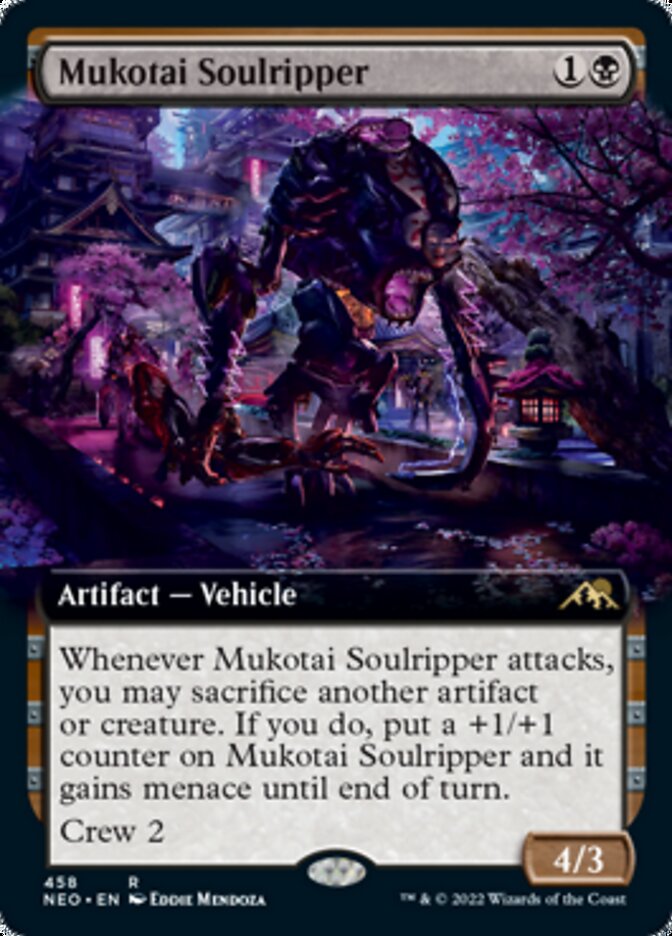 Mukotai Soulripper (Extended Art) [Kamigawa: Neon Dynasty] | L.A. Mood Comics and Games