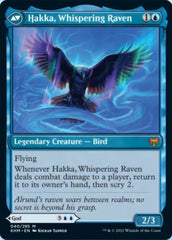 Alrund, God of the Cosmos // Hakka, Whispering Raven [Kaldheim] | L.A. Mood Comics and Games