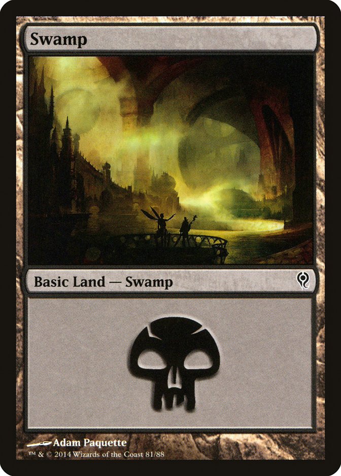 Swamp (81) [Duel Decks: Jace vs. Vraska] | L.A. Mood Comics and Games