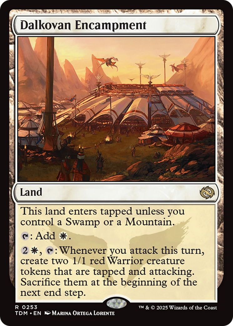 Dalkovan Encampment [Tarkir: Dragonstorm] | L.A. Mood Comics and Games