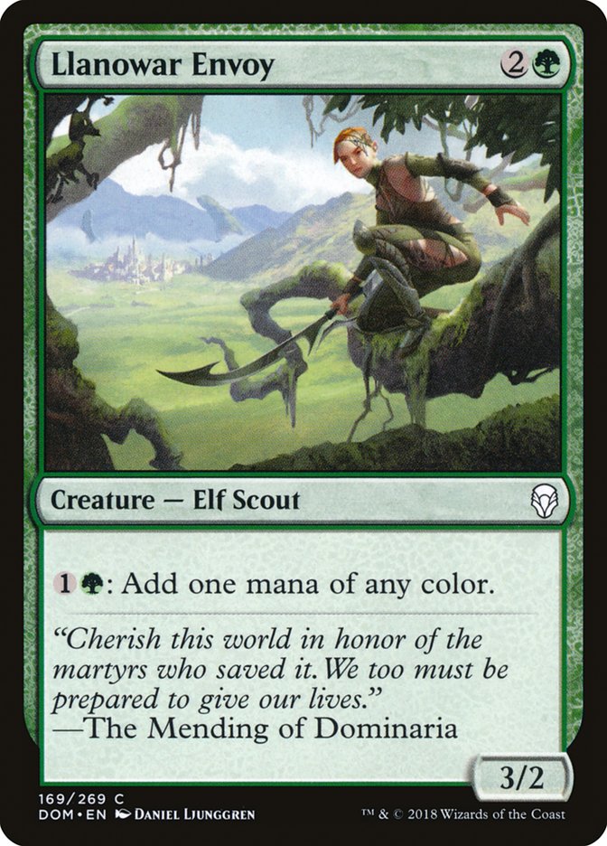Llanowar Envoy [Dominaria] | L.A. Mood Comics and Games