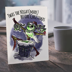 "Twas the Night before Christmas" - Horror Movie Xmas Card | L.A. Mood Comics and Games