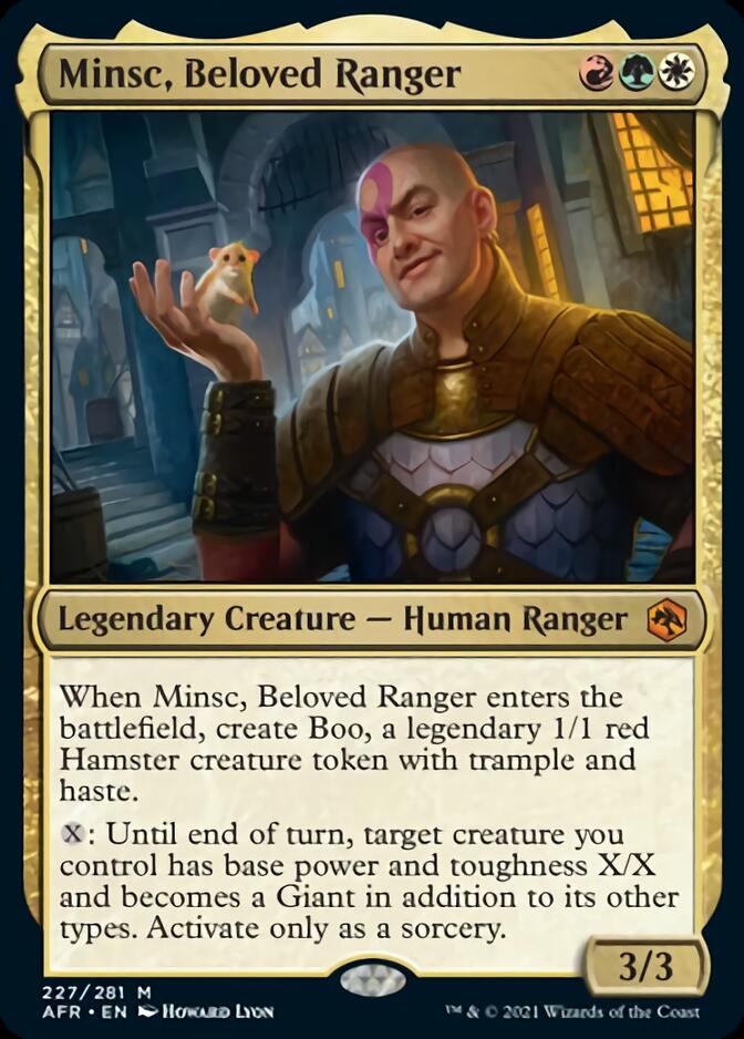 Minsc, Beloved Ranger [Dungeons & Dragons: Adventures in the Forgotten Realms] | L.A. Mood Comics and Games