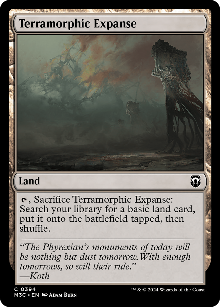 Terramorphic Expanse (Ripple Foil) [Modern Horizons 3 Commander] | L.A. Mood Comics and Games