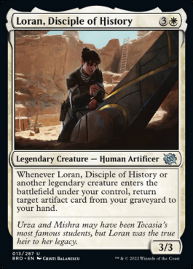 Loran, Disciple of History [The Brothers' War] | L.A. Mood Comics and Games