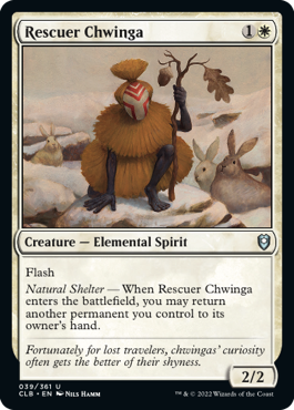 Rescuer Chwinga [Commander Legends: Battle for Baldur's Gate] | L.A. Mood Comics and Games