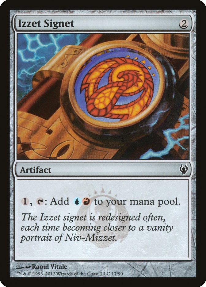 Izzet Signet [Duel Decks: Izzet vs. Golgari] | L.A. Mood Comics and Games