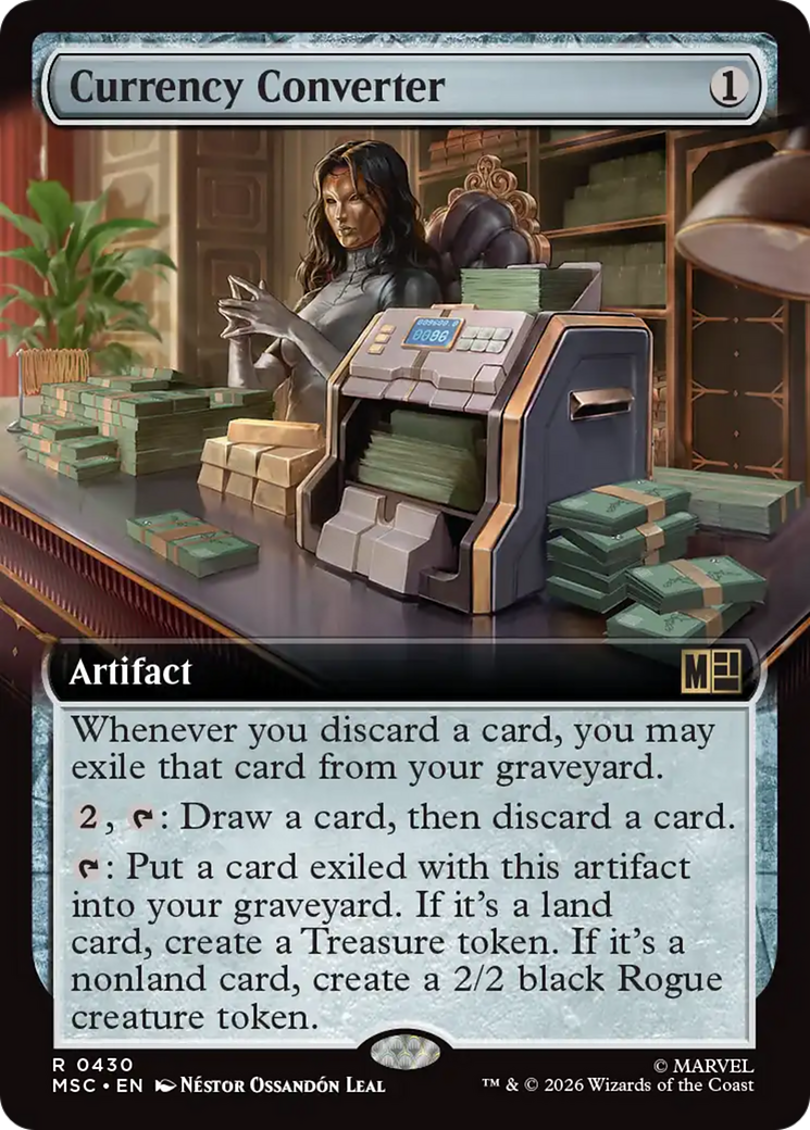 Currency Converter (Extended Art) [Marvel Super Heroes Commander] | L.A. Mood Comics and Games