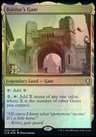 Baldur's Gate [Commander Legends: Battle for Baldur's Gate Prerelease Promos] | L.A. Mood Comics and Games
