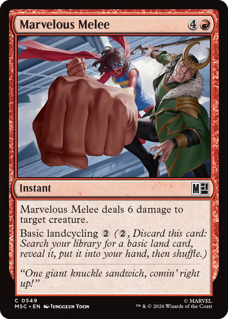 Marvelous Melee [Marvel Super Heroes Commander] | L.A. Mood Comics and Games