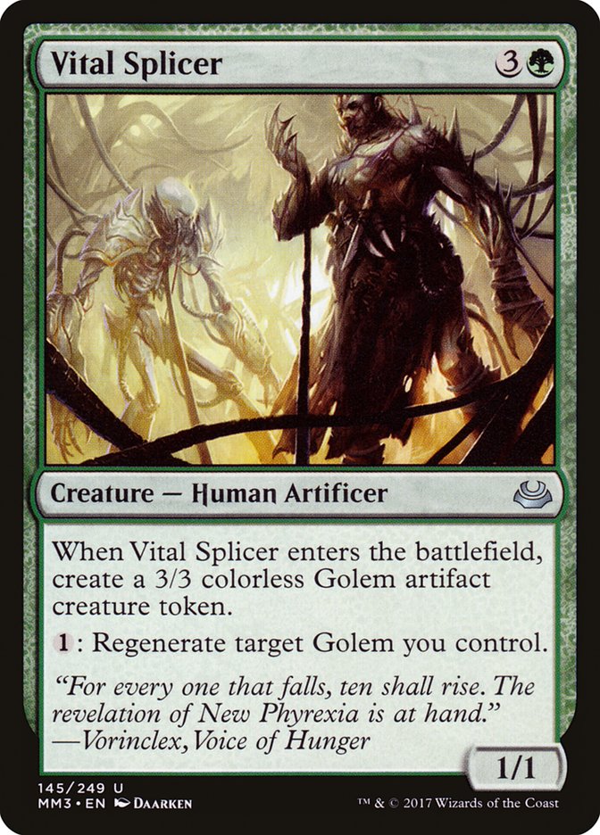 Vital Splicer [Modern Masters 2017] | L.A. Mood Comics and Games