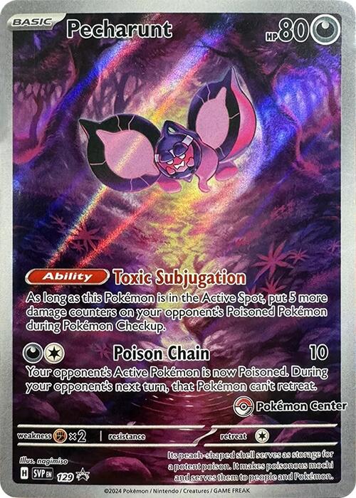 Pecharunt (129) (Pokemon Center Exclusive) [Scarlet & Violet: Black Star Promos] | L.A. Mood Comics and Games