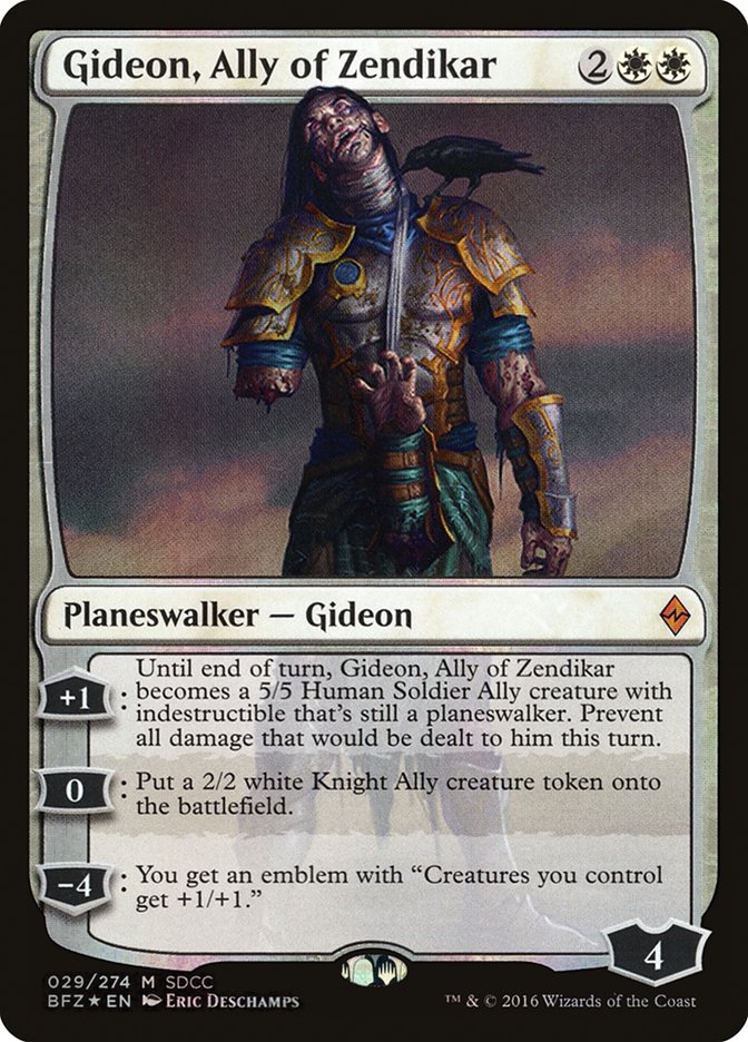 Gideon, Ally of Zendikar [San Diego Comic-Con 2016] | L.A. Mood Comics and Games