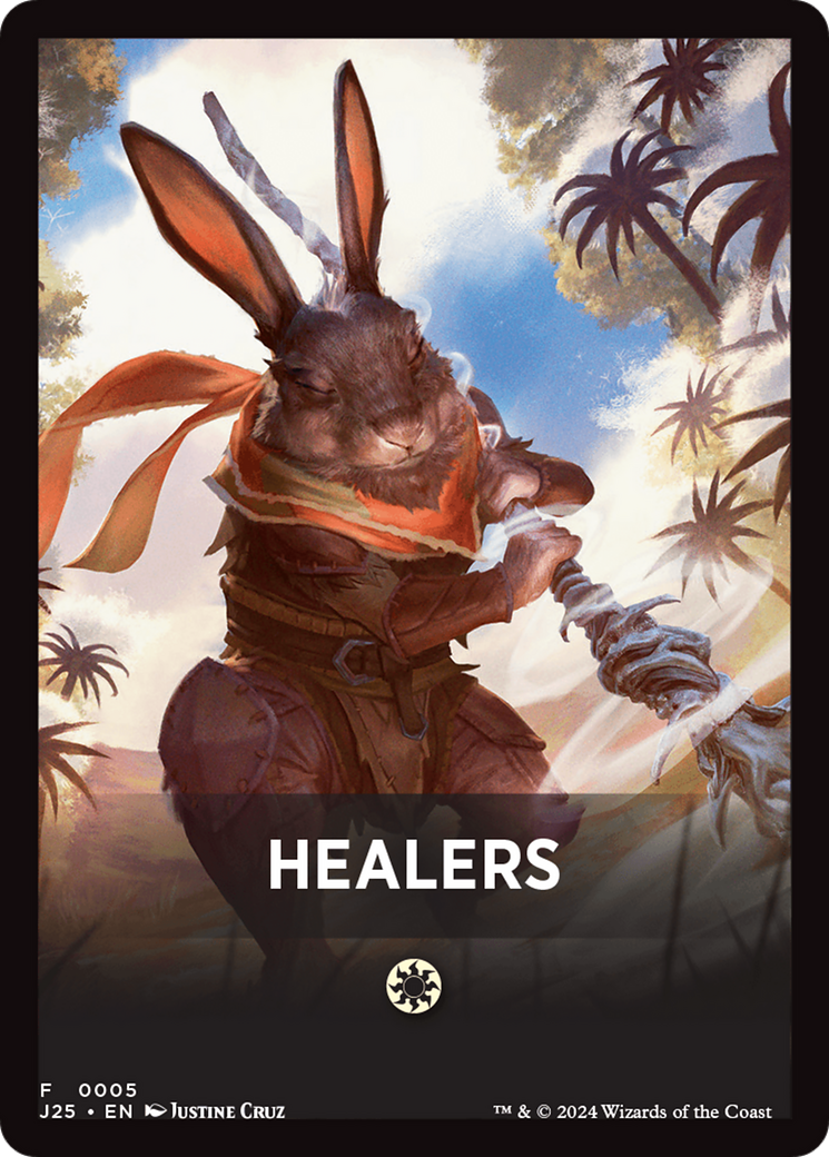 Healers Theme Card [Foundations Jumpstart Front Cards] | L.A. Mood Comics and Games