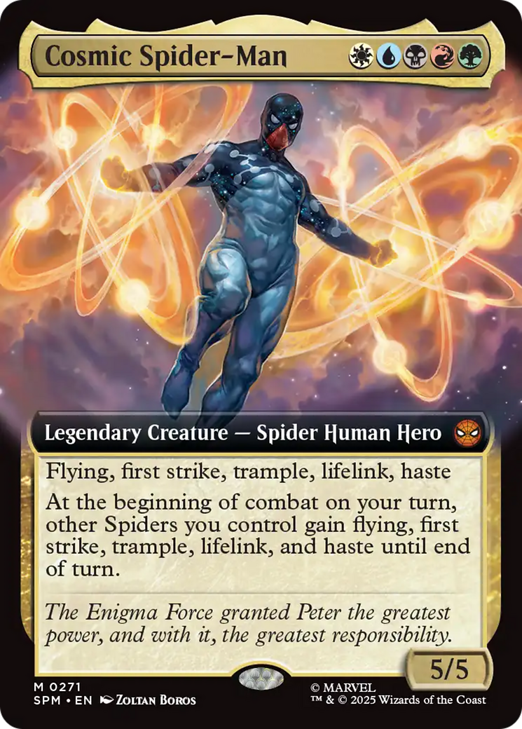 Cosmic Spider-Man (Extended Art) [Marvel's Spider-Man] | L.A. Mood Comics and Games