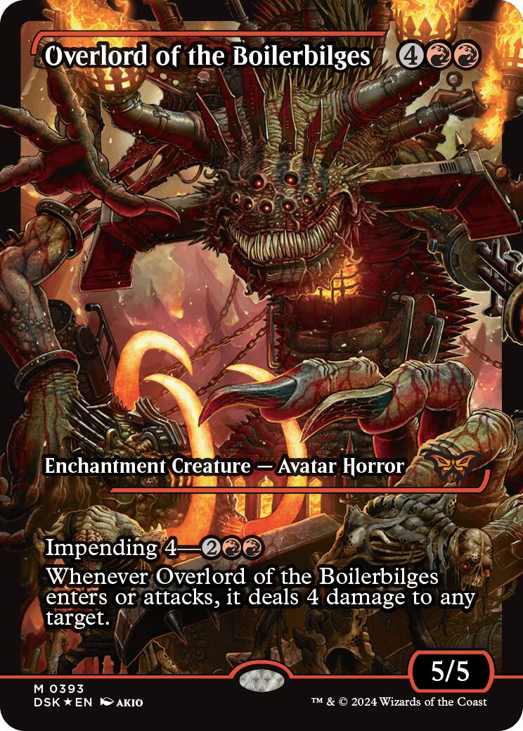 Overlord of the Boilerbilges (Japan Showcase) [Duskmourn: House of Horror] | L.A. Mood Comics and Games