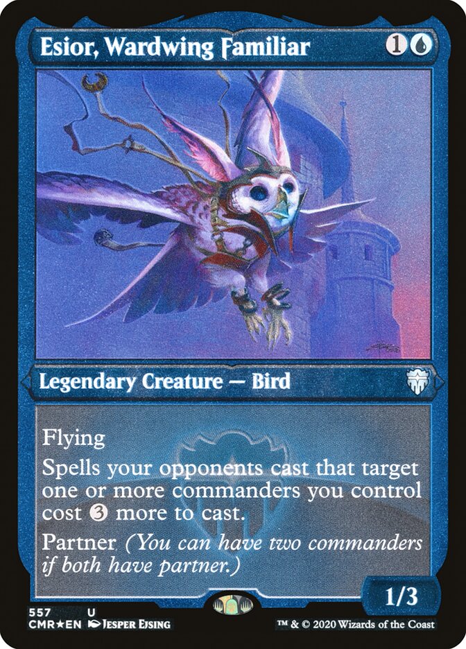 Esior, Wardwing Familiar (Etched) [Commander Legends] | L.A. Mood Comics and Games