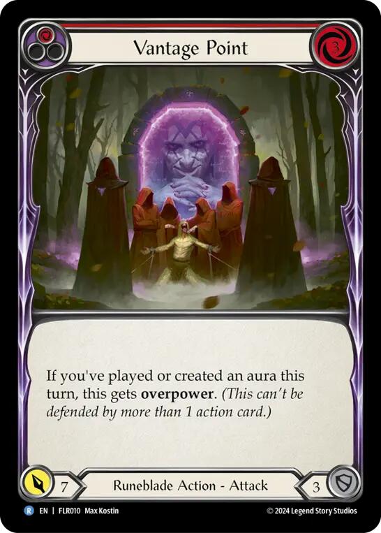 Vantage Point (Red) [FLR010] (Rosetta Florian Blitz Deck) | L.A. Mood Comics and Games