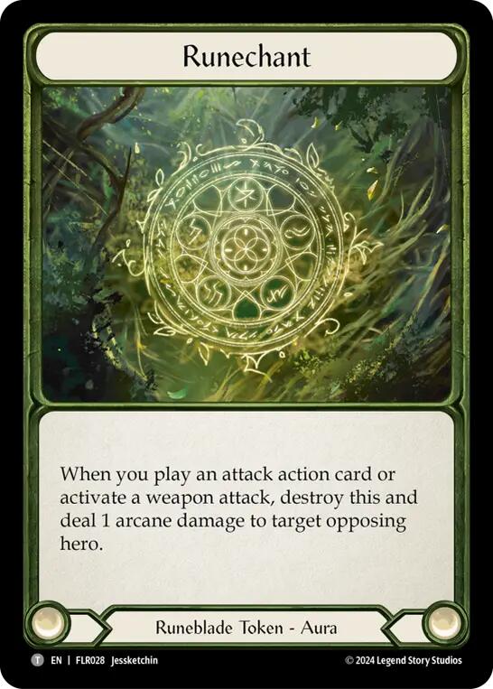 Runechant [FLR028] (Rosetta Florian Blitz Deck) | L.A. Mood Comics and Games