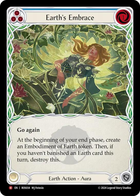Earth's Embrace [ROS034] (Rosetta)  Rainbow Foil | L.A. Mood Comics and Games