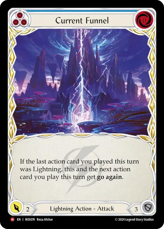 Current Funnel [ROS074] (Rosetta)  Rainbow Foil | L.A. Mood Comics and Games