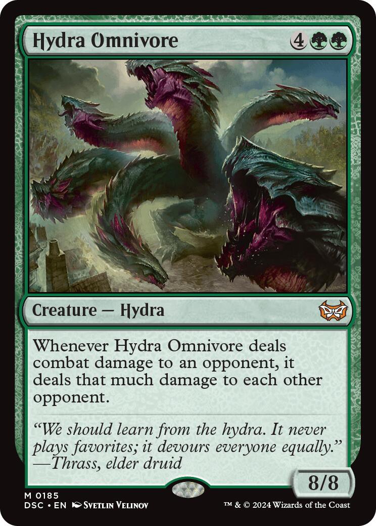 Hydra Omnivore [Duskmourn: House of Horror Commander] | L.A. Mood Comics and Games