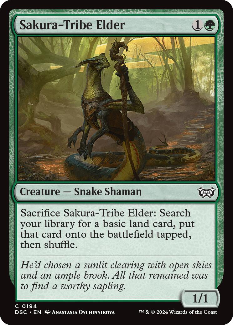 Sakura-Tribe Elder [Duskmourn: House of Horror Commander] | L.A. Mood Comics and Games