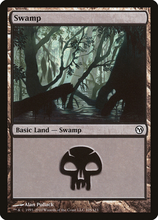 Swamp (105) [Duels of the Planeswalkers] | L.A. Mood Comics and Games